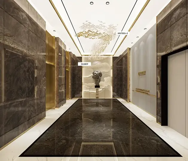 Mərmər qeyri-yapışan PVC / pet film