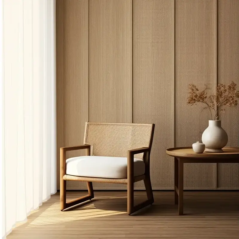 Çox rəngli ağac taxıl pvc dekorativ film