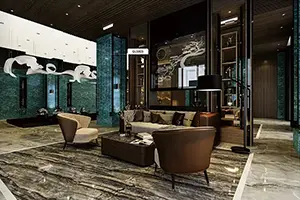 Öz-özünə Adhasive Mərmər PVC / PET Film Roll