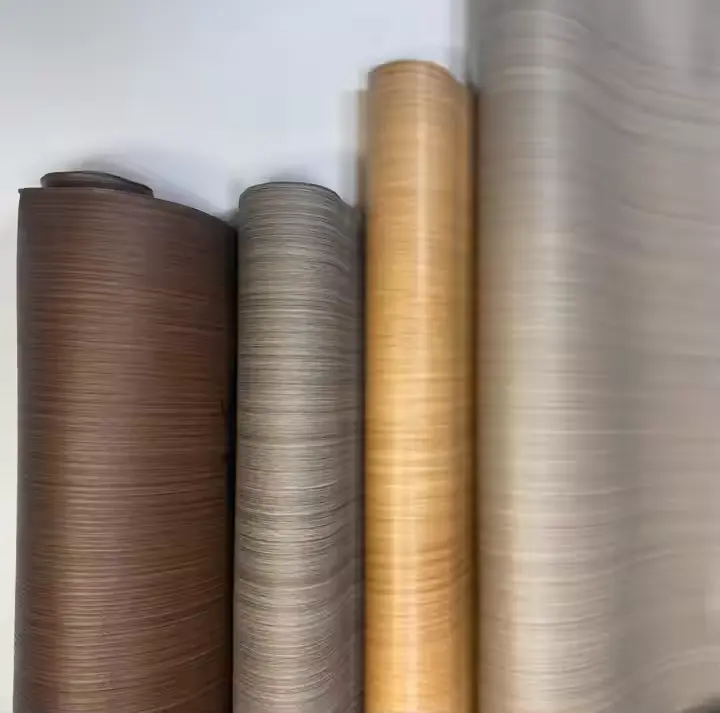PVC Dekorativ Film Woodgrain Rəngli PVC Qapı üçün Folqa